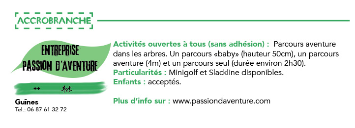 Guines passion d aventure