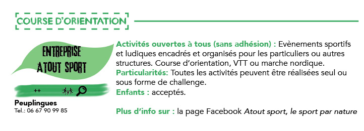 Peuplingues Atout sport
