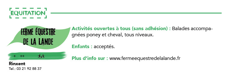 Rinxent ferme équestre de la lande