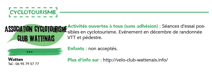 Watten asso cyclo club wattenais