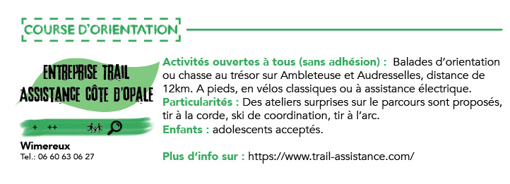 Wimereux Trail assistance côte dOpale