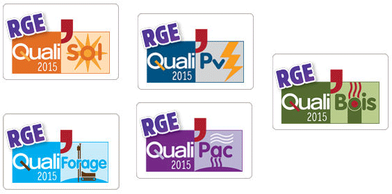 les différents labels RGE