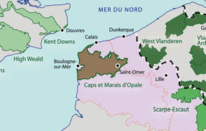 carte de situation du territoire du Parc