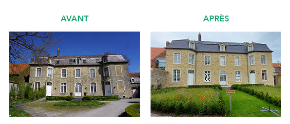la facade du manoir AA OK